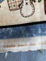 Leslie Beck for VIP Fabrics Panel Christmas 4 Panels 100% Cotton Unique Designs