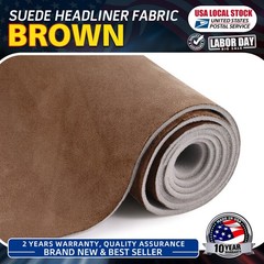 60×60 Inch Brown Headliner Fabric Material DIY for Car/Truck/SUV Roof Upholstery