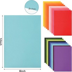 Vibrant Faux Leather Craft Sheets – 18 Beautiful Colors, Perfect for DIY Gifts!