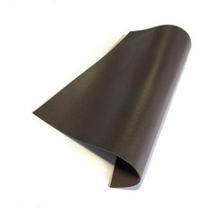 Real Dark Brown Material: Genuine Chocolate 12x12In/ 30x30cm,