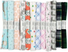 Fabric Palette Fat Quarter Assortment 18″X21″ 1/Pkg-Flannel Assortment