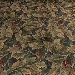 Burch Innsbruck Moss Green Leaf Design Upholstery Fabric