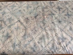 ANTHOLOGY BATIK #9189 – GRAY DIAMOND STARBURST– 1 3/8 YARDS