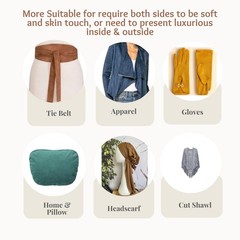2 Way Stretch Microsuede Fabric 260 GSM (2 Yard) Polyester Heavy Weight Knit …