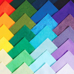 50PCS 12 X 12”(30 X 30Cm), 1Mm Thick Stiff Felt Fabric Sheets Assorted Colours F