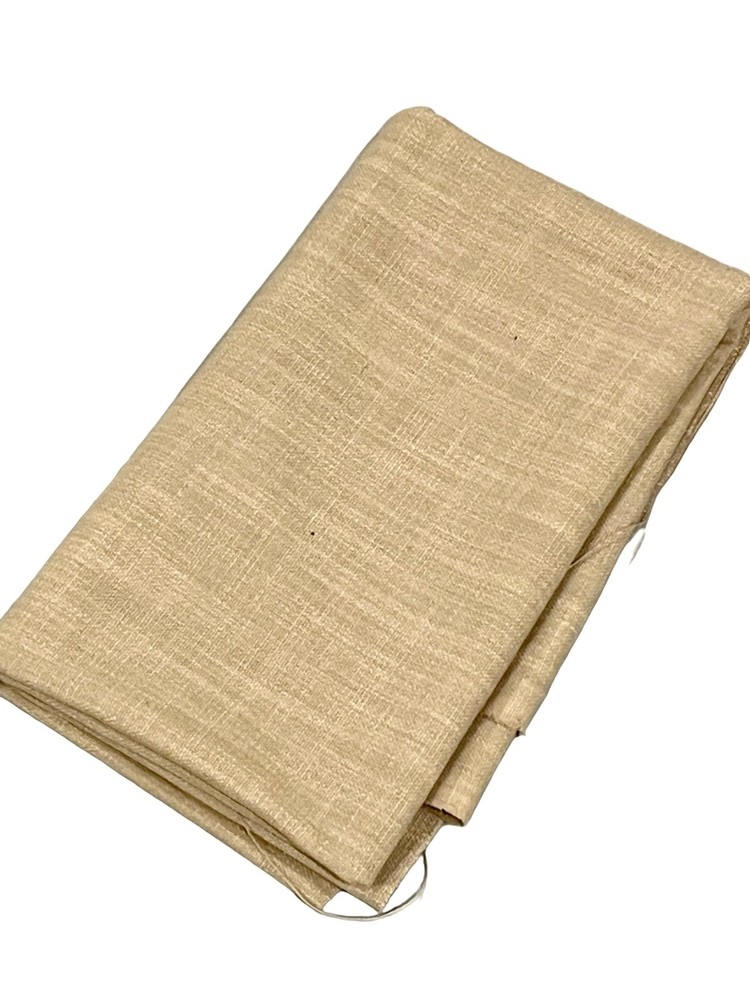 Linen & Cotton Beige Fabric Remnant – 58″L x 36″ New 1 Yard