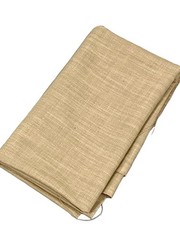 Linen & Cotton Beige Fabric Remnant – 58″L x 36″ New 1 Yard