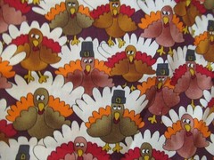 JO-ANN STORES 100% Cotton “Turkey GOBBLE” SZ 24″X42″ NEW