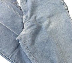 5 Pairs of Denim Blue Jeans Trashed Destroyed Scrap Crafts DIY Upcycle Job Lot