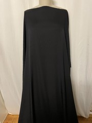 100% Silk Gabardine Black A Rare Luxurious Fabric By The Yard 56 Inches Wide