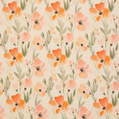 1m x 1,44m Cotton Muslin Fleur Double Gauze Apricot