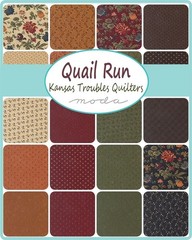 Moda Fabrics Quail Run Mini Charm Pack Kansas Troubles Quilters