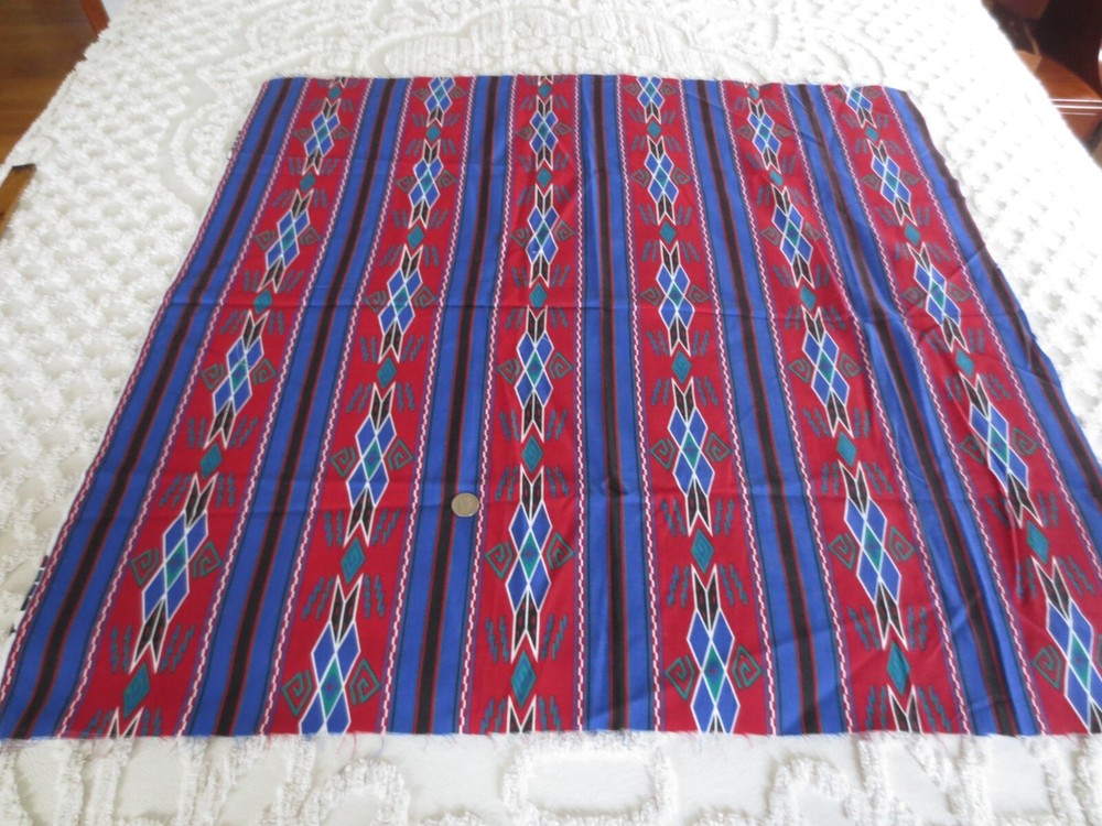 4032. SOUTHWESTERN STRIPE Home Decor, Crafts COTTON FABRIC – 36″ x 7/8 yd.