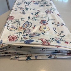 Laura Ashley Vintage Chinese Silk Chintz 48″ x 346″ 100% Cotton NOS