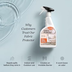 ForceField Fabric Protector Spray – Water & Stain Repellent, Non-Toxic