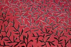 3.3 yd/ Vintage Mulberry Silk velvet Devore fabric Luxury Uzbek Oriental cloth