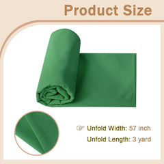 Cotton Polyester Broadcloth Fabric 57″ Wide by the Yard Soft, Lightweight & Brea