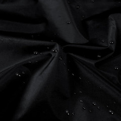 Ripstop Nylon Fabric, 1 Yard x 58 Inch Wide, Black | Polyester Fabric, Waterproo