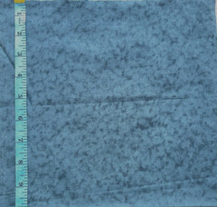 1 Yard Dark Teal Blue Cotton Print Quilting Fabric BTY RJR Almost Amish