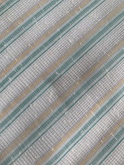 2.25 Yards Linen ? Fabric Cotton 39” X 86” Quilt Crafts Quilting Stripes Green