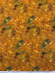 Timeless Treasures BUCK #C2516 Rust Green Red Orange Sponge Textured 1.33 yds