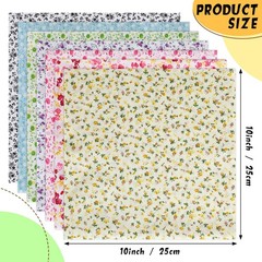Macarrie 35 Pcs 10 x 10 Inch, Yellow, Blue, Green, Black, Red, Purple, Pink