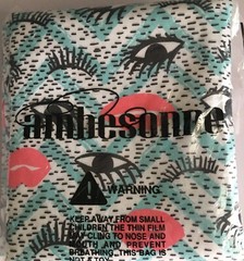 NEW Lunarable Makeup Lips and Eyelashes Decorative Fabric 3 Yards L 108″X W 58″