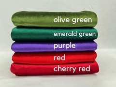 Contessa SILVER Plush Non-Stretch Velvet Fabric for Apparel, Costumes, Curtains
