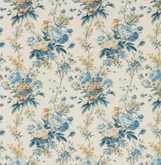 SANDERSON X GILES DEACON CURTAIN FABRIC Lakeland Paradis 5.9 MTRS POPPINJAY/LION