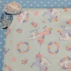 Cinnamoroll My Melody Kuromi Fabric 100x50cm/1.09×0.54yd 2pcs set Polyester set