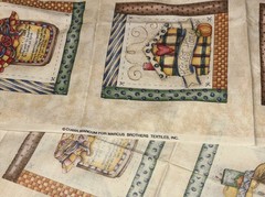 Dianna Marcum FALL HARVEST PUMPKIN Fabric 20 Panels/Blocks ea 6.5″ X 6.5″ QUILT