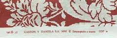 Brunshwig & Fils Gaston Y Daniela Tebas Fabric 5 Yds Cotton Handprint Spain
