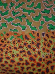 KAFFE FASSETT ISLAND GREEN fat quarter original issue 2 available