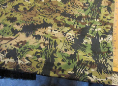 Fabric Cheetah Camo 2-1/2 yards x 58″ wide Camouflage Cotton Blend Stretchy