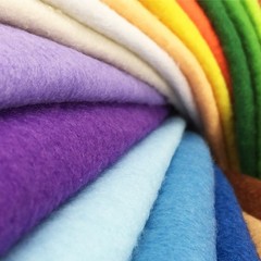 24 PCS 20x30cm Soft Felt Fabric Sheets, 1.4mm Thick, Assorted Color, Craft