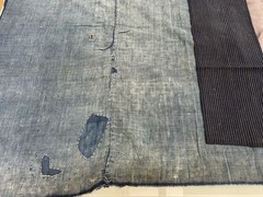 Stunning Artistic Japanese BORO Textile & Vintage Mending Kit Set