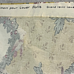 Brunschwig & Fils Out of Africa Fabric 2 Pcs Cotton Yellow Leopard Floral READ