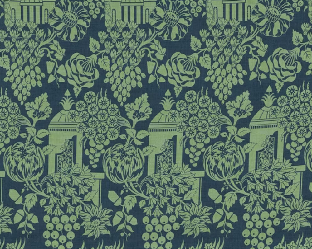 Perennials Indoor/Outdoor Fabric, Eastern Eden/Agean, 3 yards