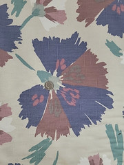 Stanley King Studio Mod Large Flowers Floral Upholstery Fabric BTY