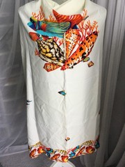 Sarong/Skirt/Scarf Tropical Sea Shell print