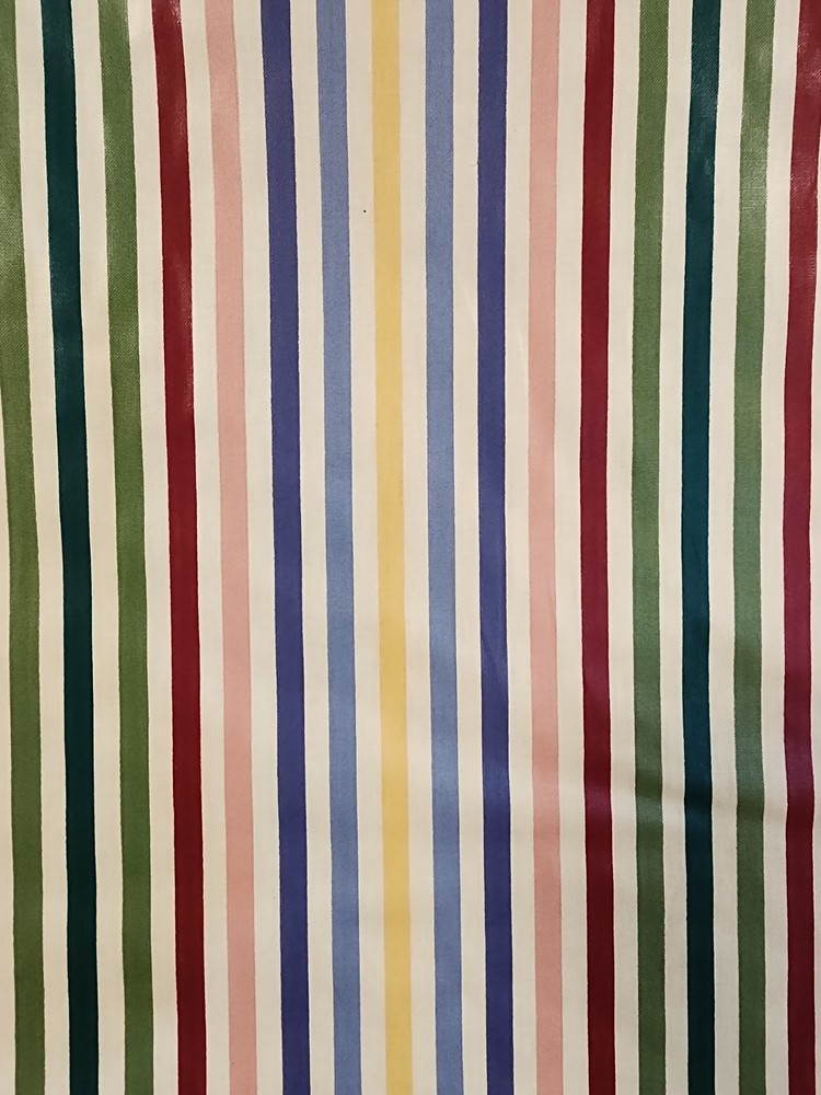 5th Ave. Afternoon Striped Decorating Fabric 100% Cotton By-The-Yard Qty Disc