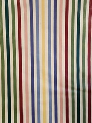 5th Ave. Afternoon Striped Decorating Fabric 100% Cotton By-The-Yard Qty Disc