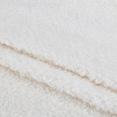MAYJOYDIY 1.9 Yards Black Curly Sherpa Fleece Fabric 30 Inches Lambskin Thermal