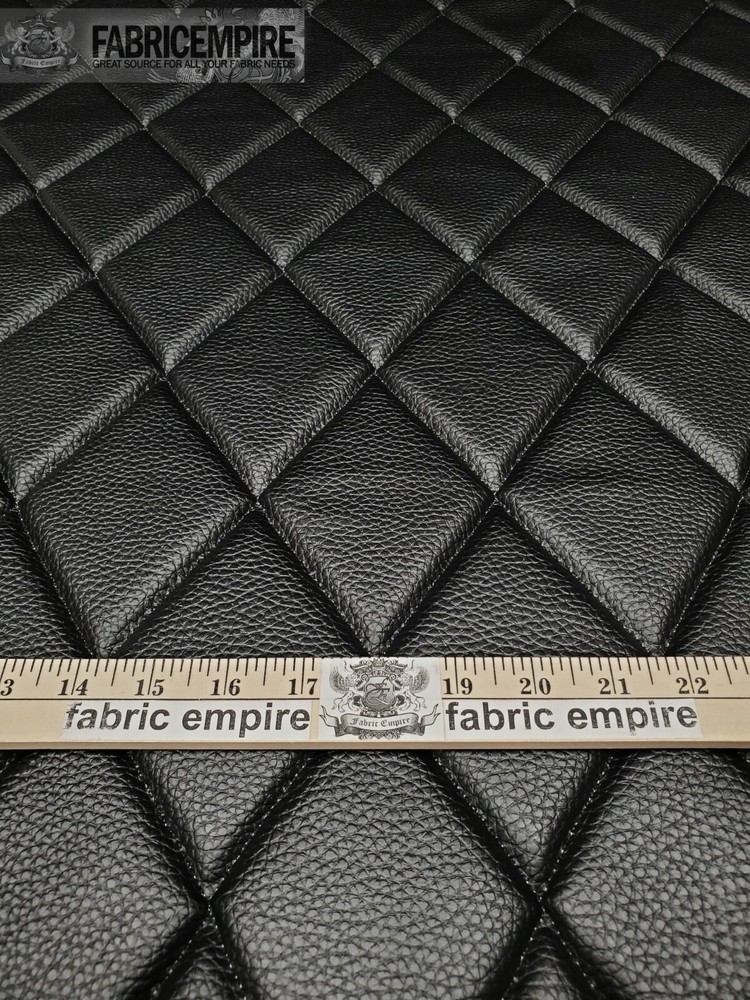 Quilted Vinyl Pebble Grain Texture BIG DIAMOND 4″ x 6″ with 3/8″ Foam Backing