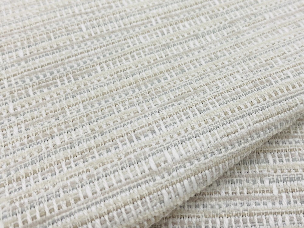 Thibaut Crypton Grasscloth Like Upholstery Fabric- Cadence Oyster 0.85 yd W74047
