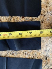 780 Black Polyester Fabric Strips 2.75” X 7.75” Quilt Squares Pieces 3” 8”