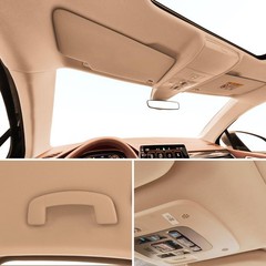 Auto Headliner Fabric 97″ L × 60″ W Stylish Mesh with Foam Backing – Tube P