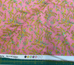 FREE SPIRIT – COLOR FUSION #PWLH019-CORAL – ALYSSUM BY LAURA HEINE- BY THE YARD