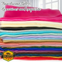 GCVOPTON organza Red 11 Yd