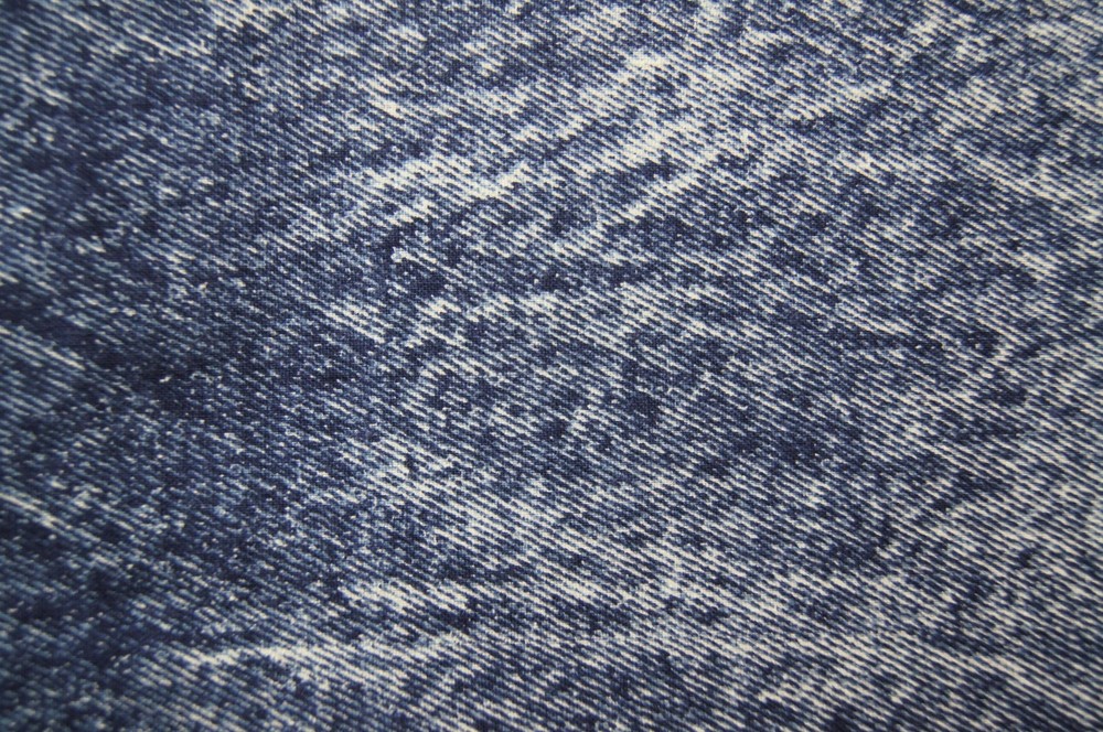 3/4 Yard Stone Wash Demin Fabric 33″ X 44″